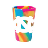 UNC Rainbow Silicone Shot Glass